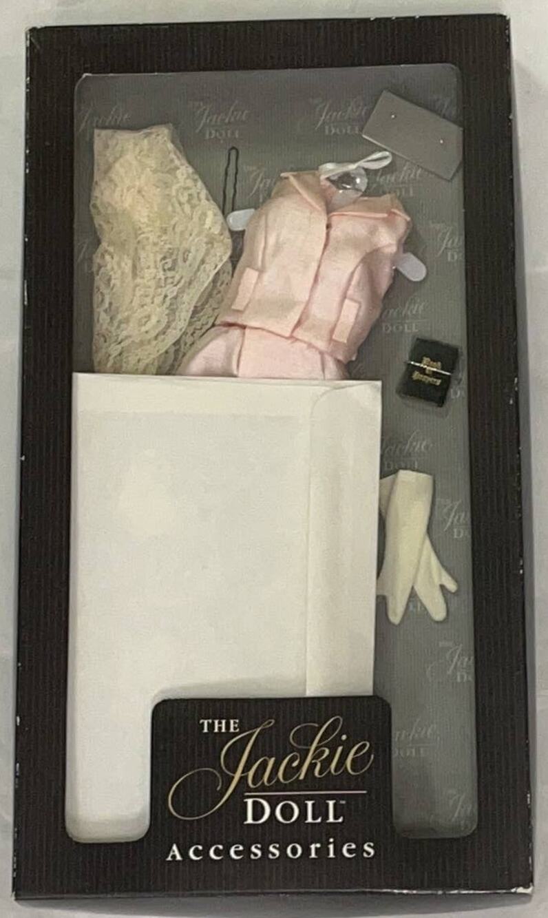 Franklin Mint Jackie Doll Accessories Pink Gown Visit To Rome & Vatican with COA
